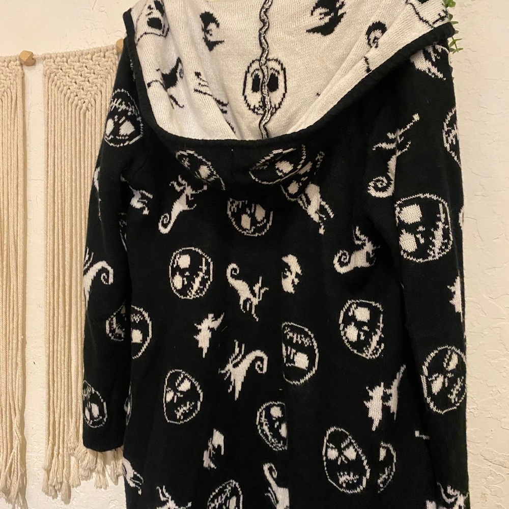Disney Nightmare Before Christmas Hooded Sweater